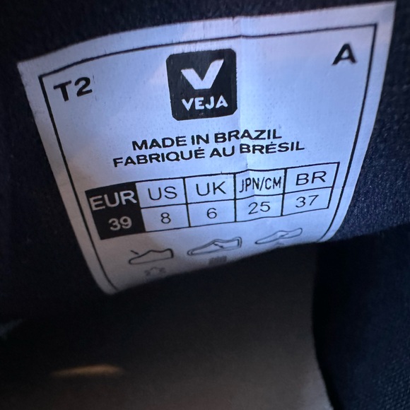 Veja NEARLY NEW Campo special edition nubuck steel náutico leather low top -8 - Picture 14 of 16